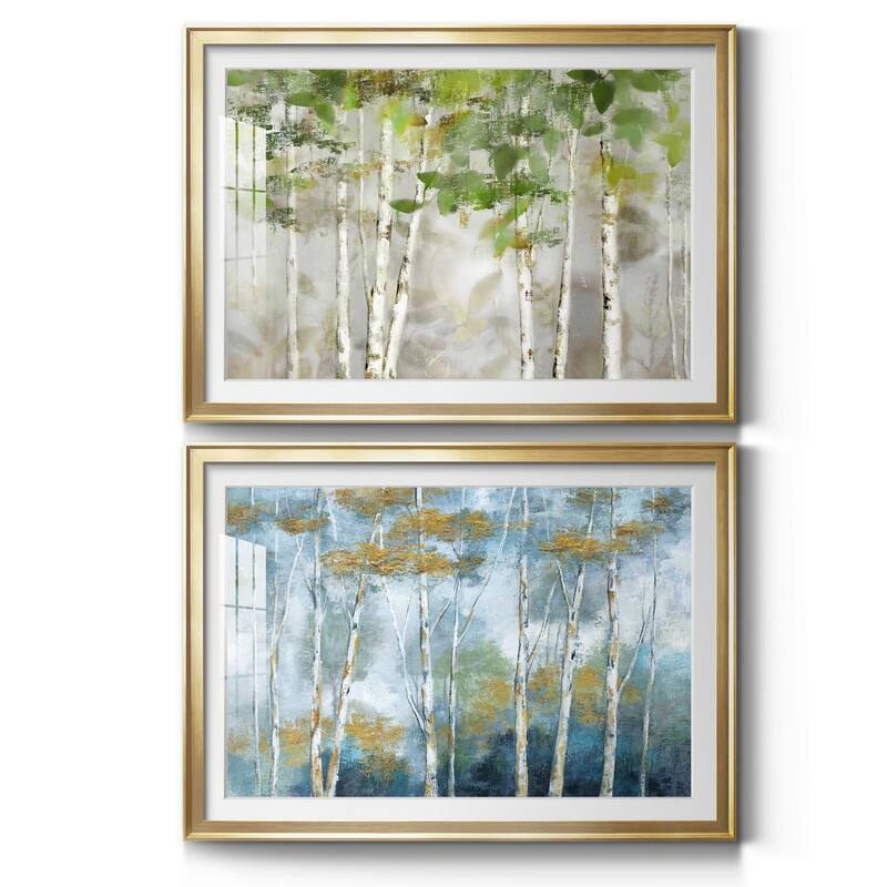 Evergreen Forest Premium Framed Print - Ready to Hang