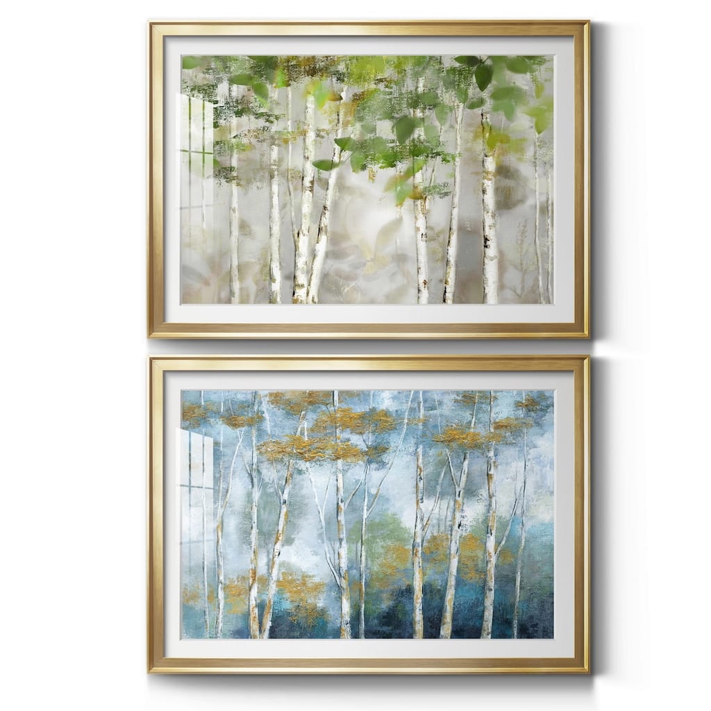 Evergreen Forest Premium Framed Print - Ready to Hang