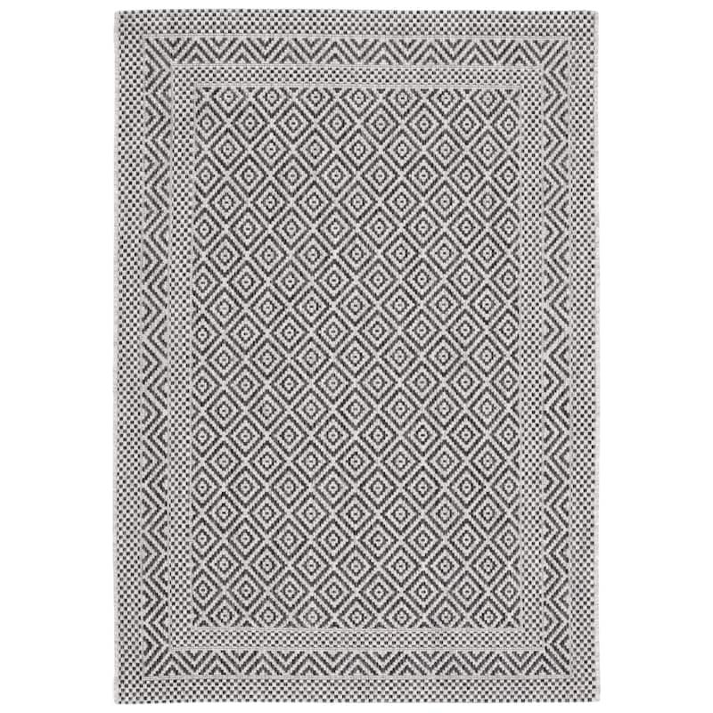 SAFAVIEH Courtyard Servane Indoor/ Outdoor Waterproof Patio Backyard Rug