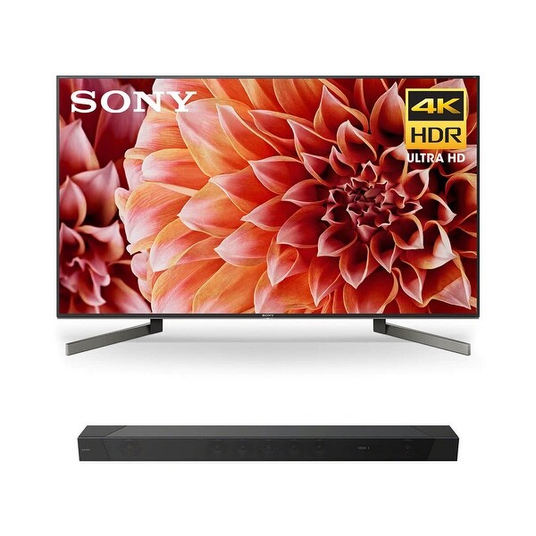 Sony XBR-55X900F 55" BRAVIA 4K Ultra HD HDR Smart TV with HT-ST5000 7.1.2ch 800W Dolby Atmos Sound Bar - Black