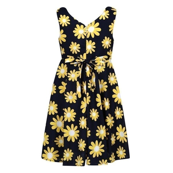 yellow cotton summer dress
