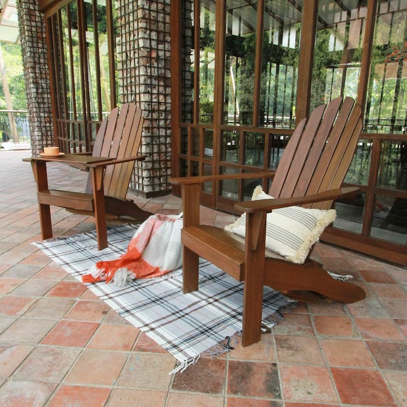 Cambridge Casual Austin Outdoor Adirondack Chair - Natural