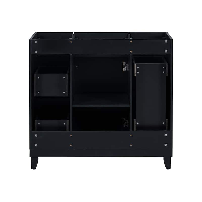 GDFStudio - Zyra Wood 36" Bathroom Vanity