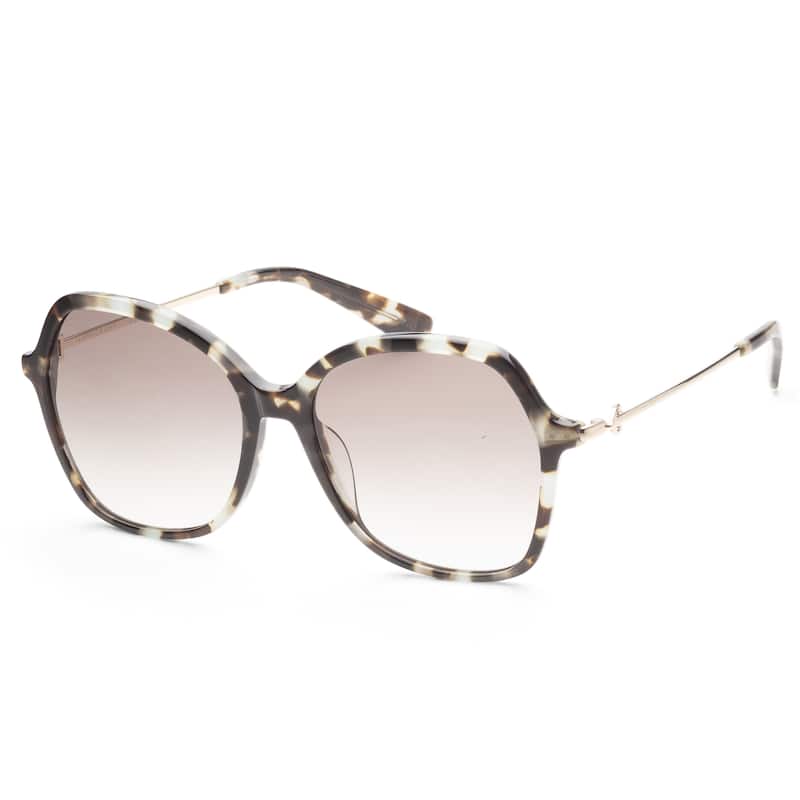 Longchamp Women's 57mm Havana Aqua Sunglasses