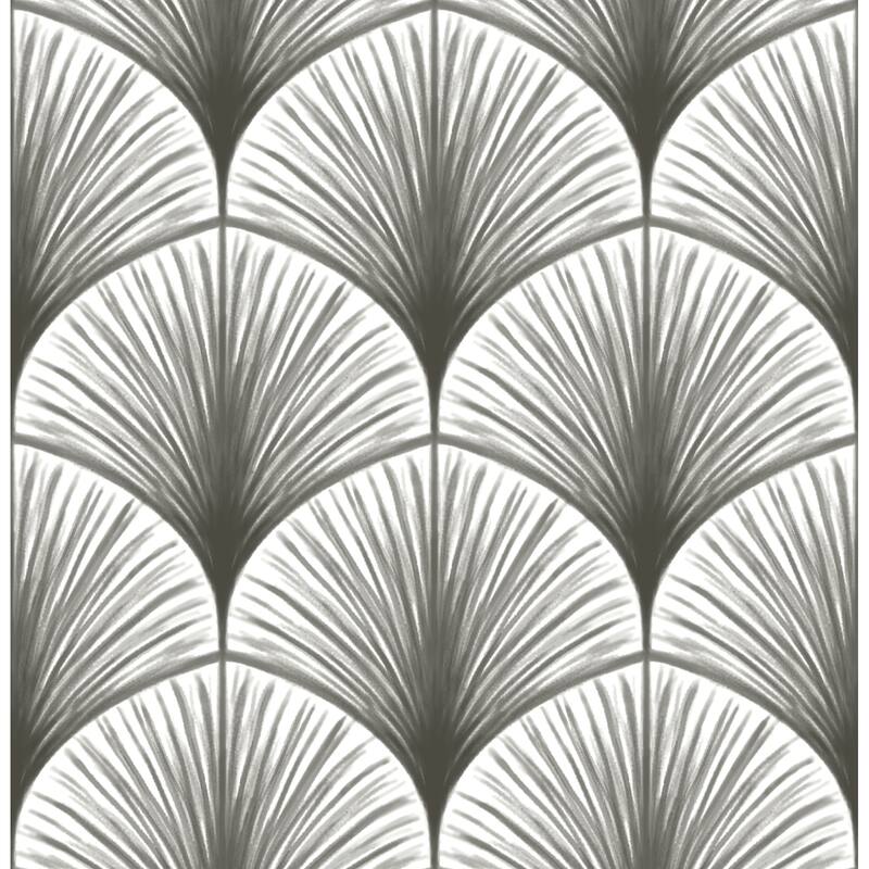 NuWallpaper Grey Amari Peel and Stick Wallpaper