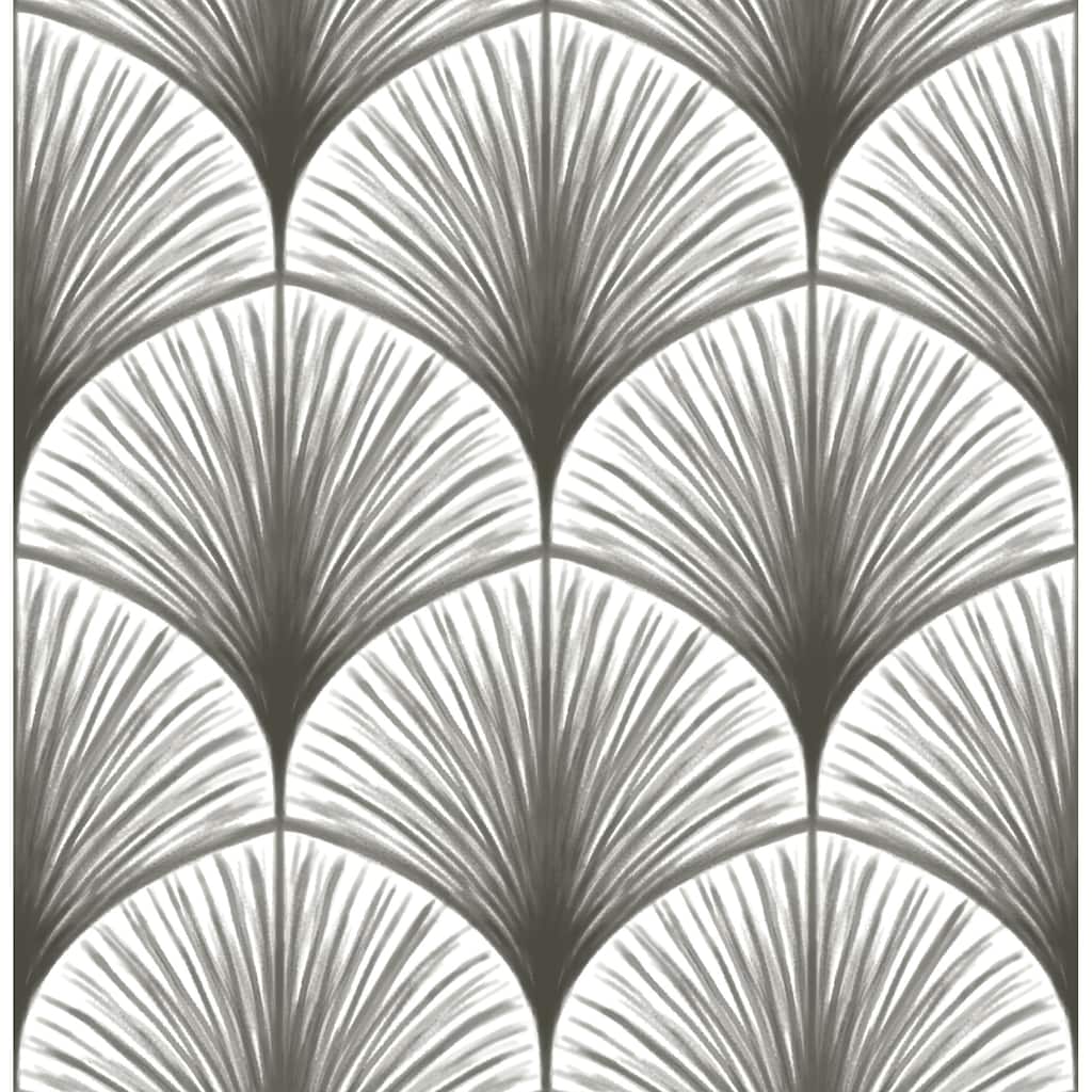 NuWallpaper Grey Amari Peel and Stick Wallpaper