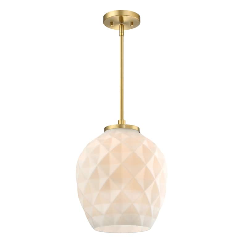 Designers Fountain D289M-12P Dita 12" Wide Pendant