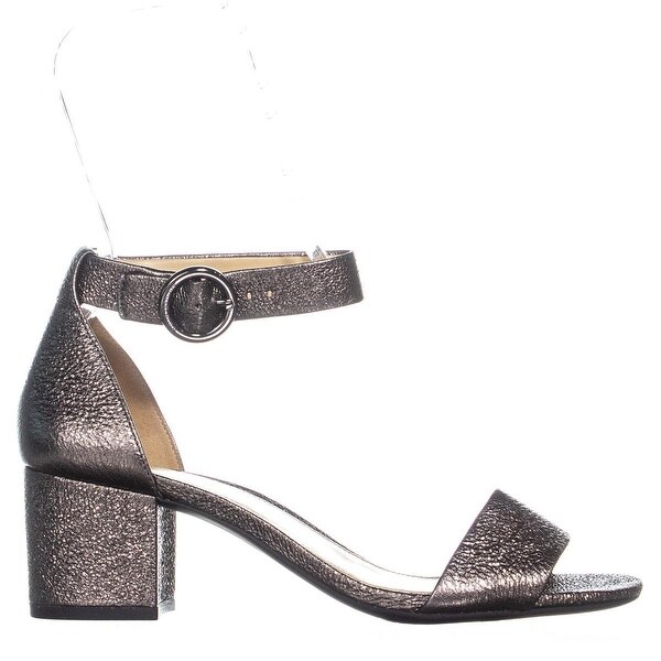 michael michael kors lena flex mid leather ankle strap sandals