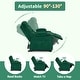 preview thumbnail 69 of 79, MCombo Big Kids Recliner Chair with Cup Holders , Velvet Fabric
