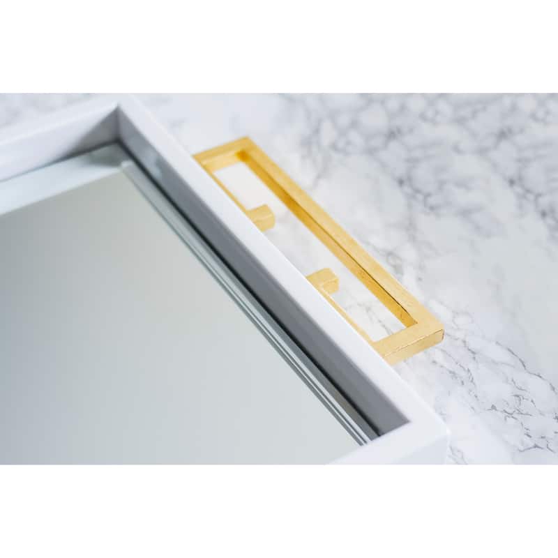 Avondale Tray, White