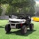 preview thumbnail 61 of 98, 24V Kids Ride-On Construction Truck with Dump Bed & Shovel, Ideal Holiday Gift White