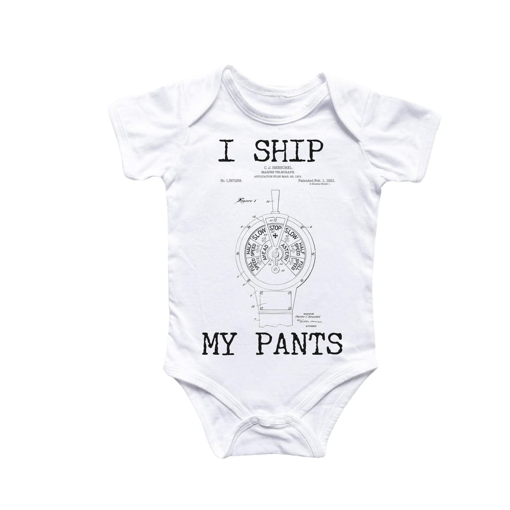Boat Anchor Nautical - Baby Boy Girl Clothes Infant Bodysuit Funny Cute Newborn 2