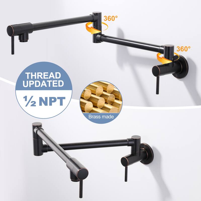 WOWOW Wall Mounted Pot Filler