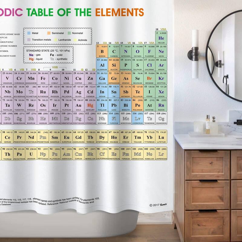 3-in-1 Waffle Shower Curtain Set, 72x72, with Clear Liner & 12 Hooks