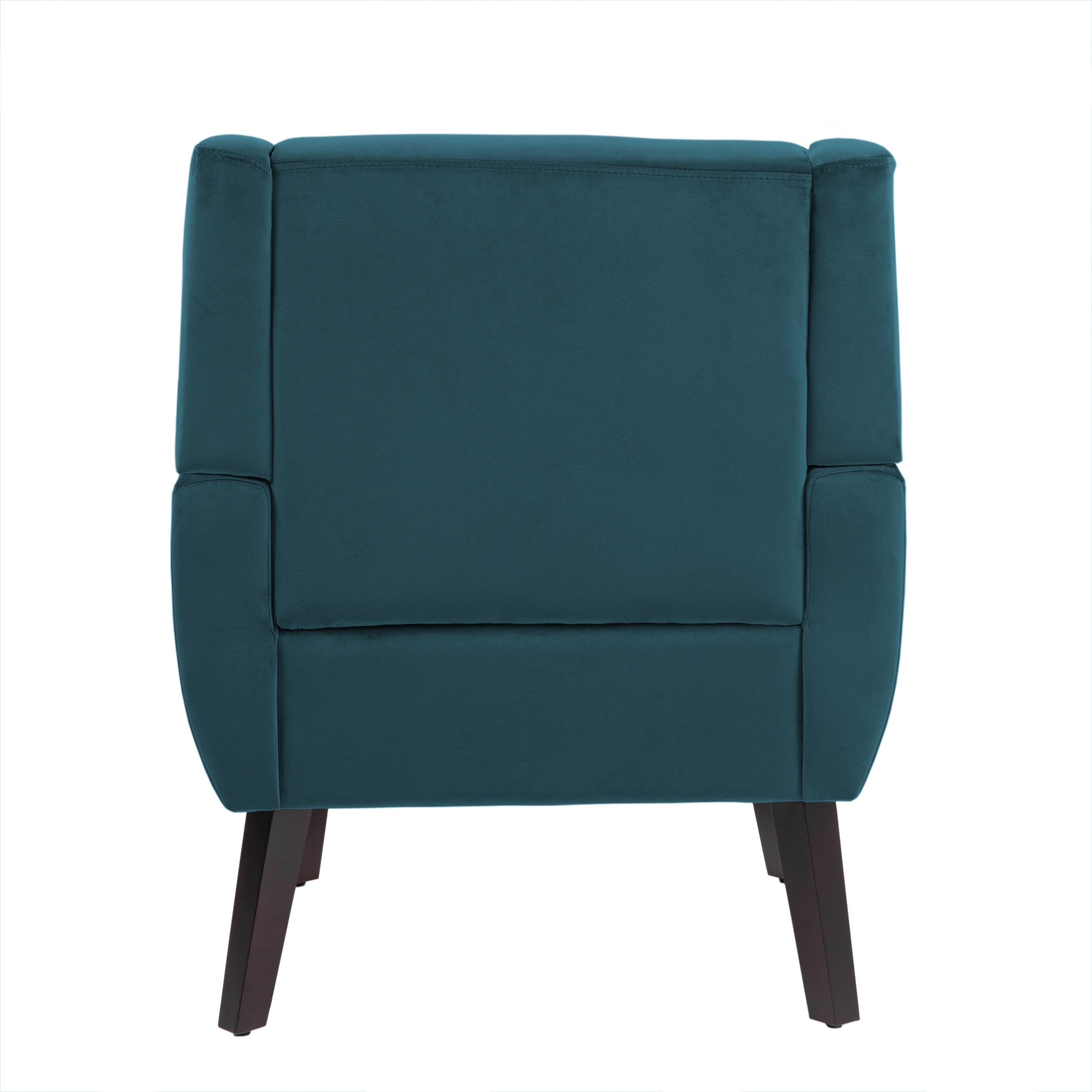 Velvet Upholstered Armchair Tufted Accent Chair