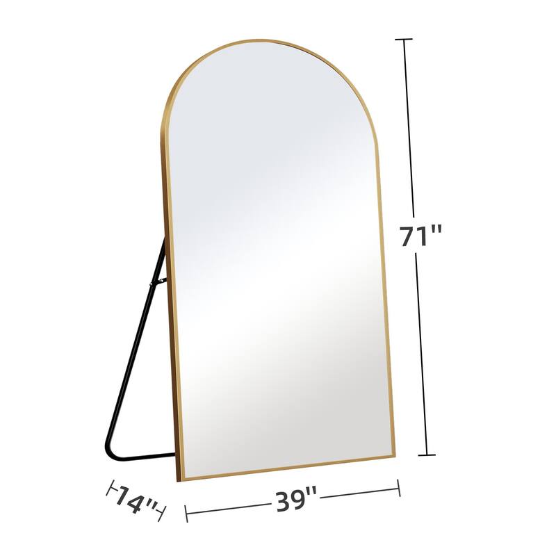 Arched Mirror Modern Full-length Mirror Floor Mirror - 71*39