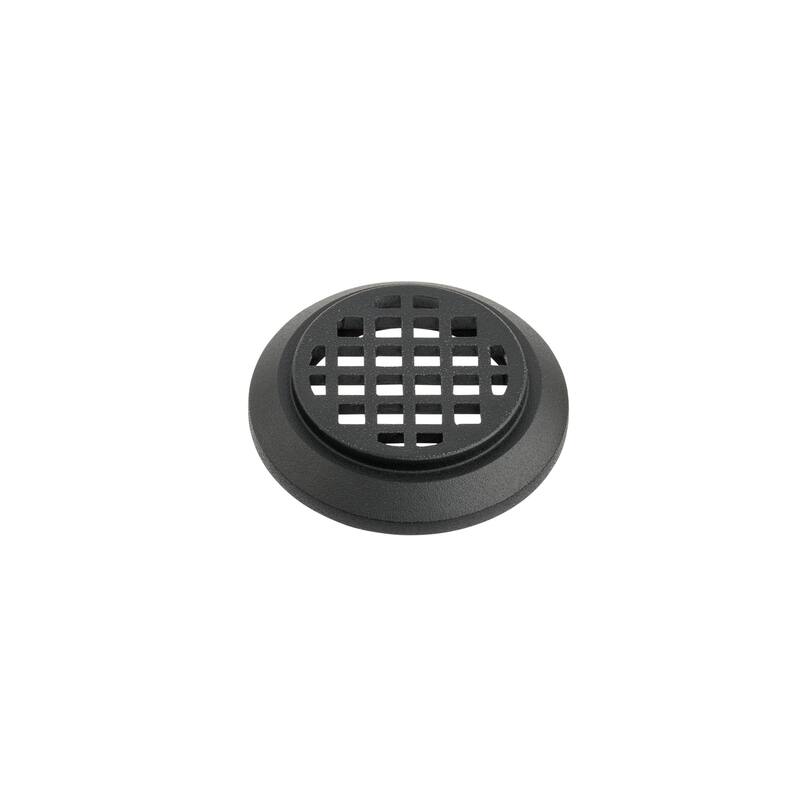 Kichler Lighting LED Mini All-Purpose Honeycomb in Black Brass, Landscape Lighting, (2.25" x.5"), 16149BKB - 0.5