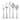 Oneida Tindra 45 Piece Everyday Flatware Set, Service For 8