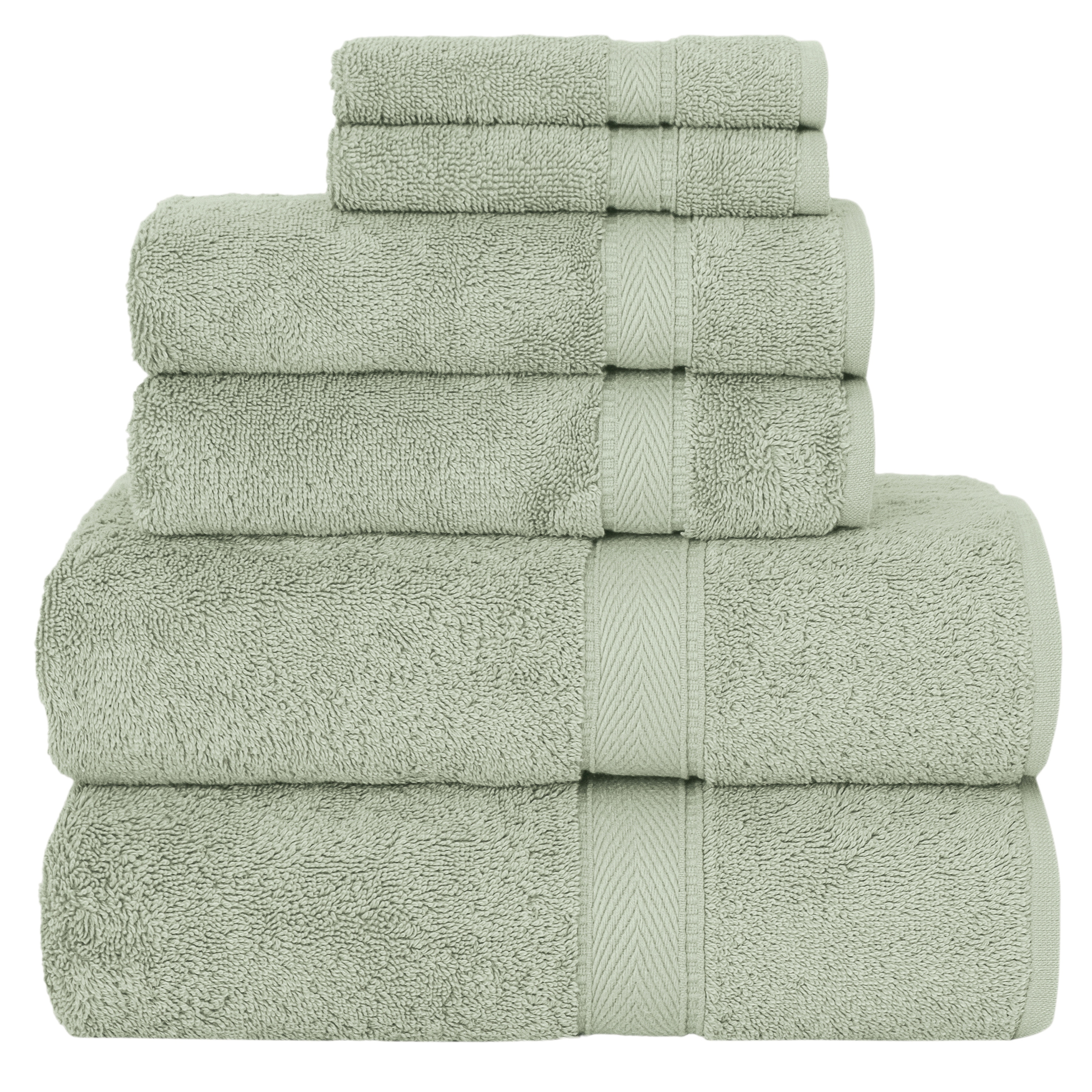 Chaps Home 6-piece Turkish Cotton Luxury Bath Towel Set