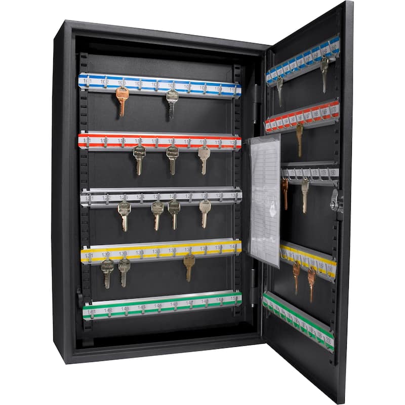 200 Adjustable Key Storage Cabinet with Lock