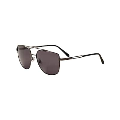 Fossil Men's 59mm Matte Dark Ruthenium Sunglasses FOS3129-G-S-R80-59