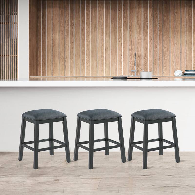 Morden Fort Kitchen Dining Stools(Set of 2)