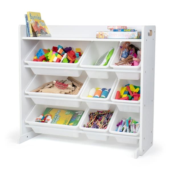 https://ak1.ostkcdn.com/images/products/is/images/direct/190bc82ac5ddd26a6d4434a7af0a05e07bc3f894/Humble-Crew-White-Toy-Storage-Organizer-with-Shelf-and-9-Storage-Bins.jpg?impolicy=medium