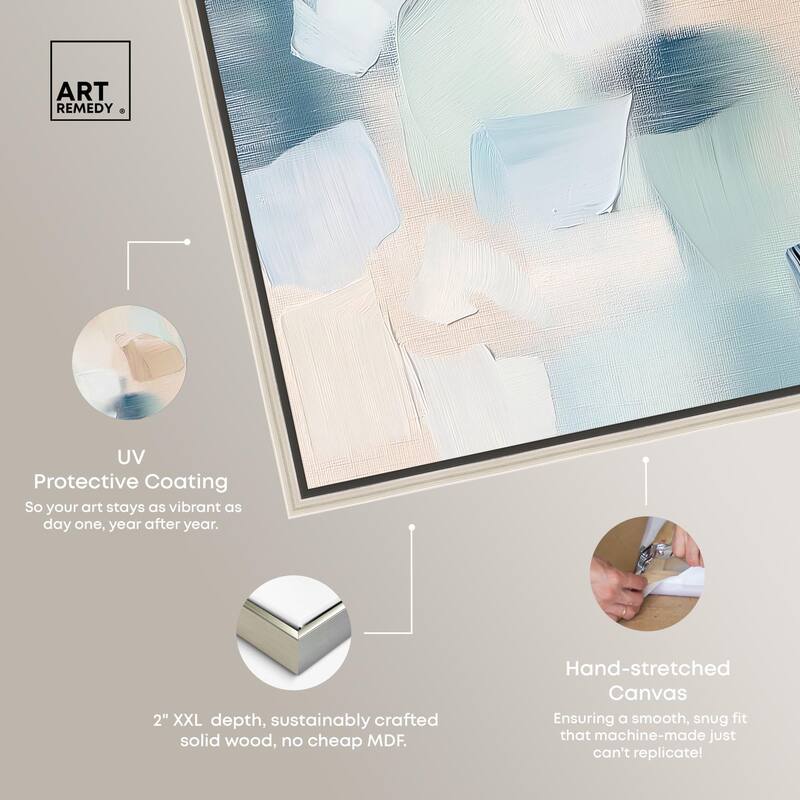 Celadon Haze II Canvas by Art Remedy