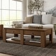 preview thumbnail 4 of 16, Jorge Modern 4-Drawers Coffee Table with 6 Solid Wood Legs by HULALA HOME