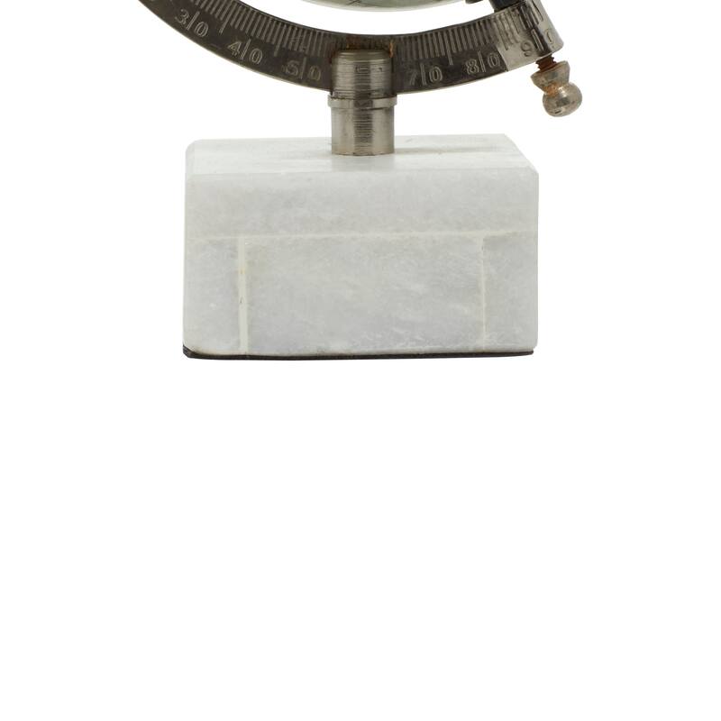 White Marble Globe