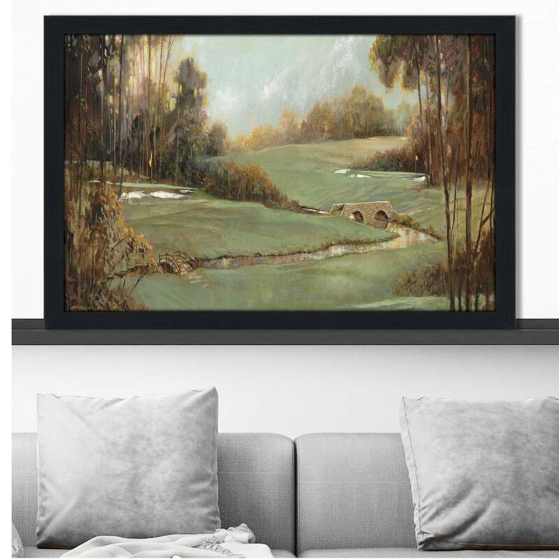 "Second Hole" by Ruane Manning Print on Acrylic