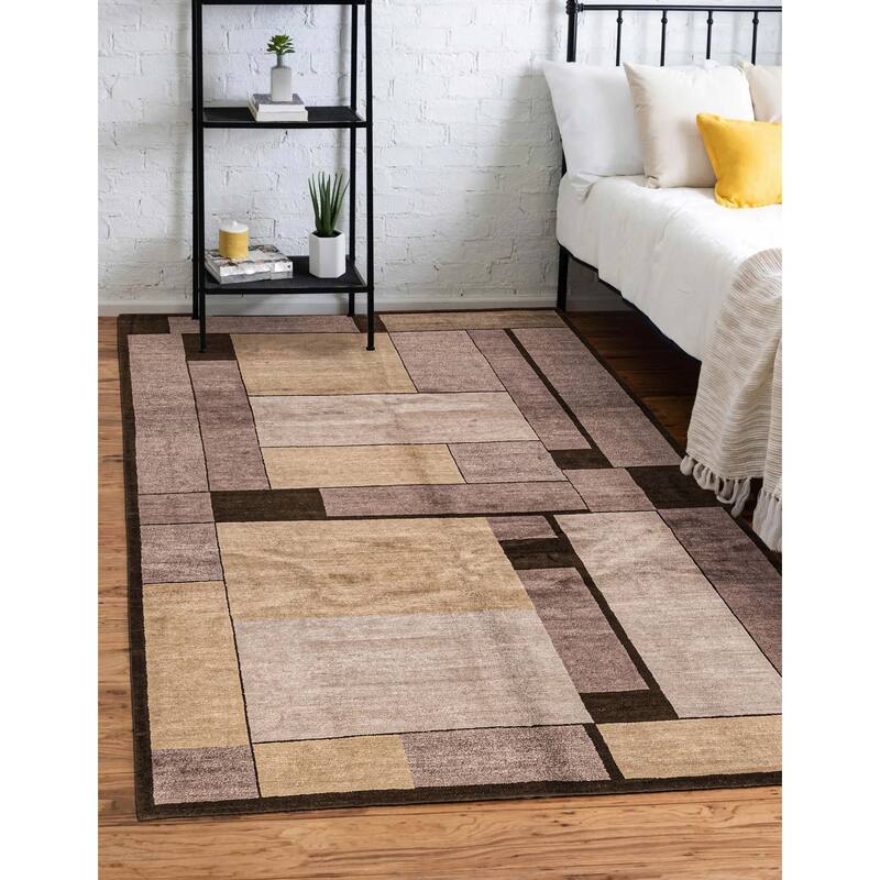 ECARPETGALLERY Hand-knotted Opulence Taupe Wool Rug - 8'1 x 9'10