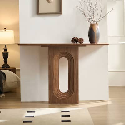 Stylish Narrow Console Table with Modern Design for Various Rooms