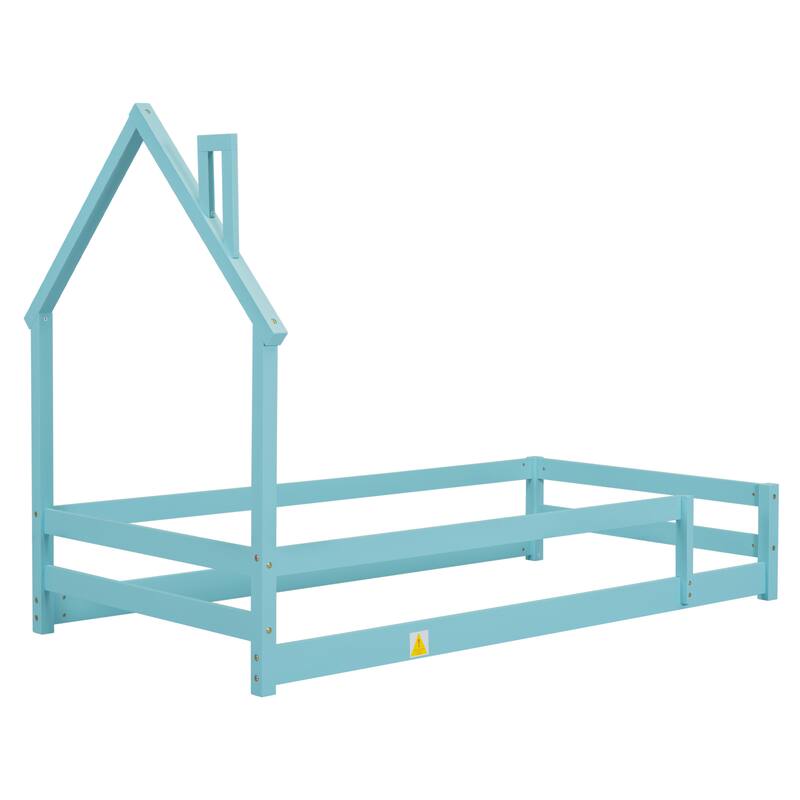 WW Twin Size Wood bed