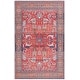 preview thumbnail 13 of 16, SAFAVIEH Tucson Laverne Transitional Machine Washable Rug 3' x 5' - Rust/Navy - Rectangle