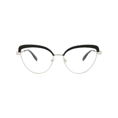Alexander McQueen Cat Eye-Frame Metal Optical Frames