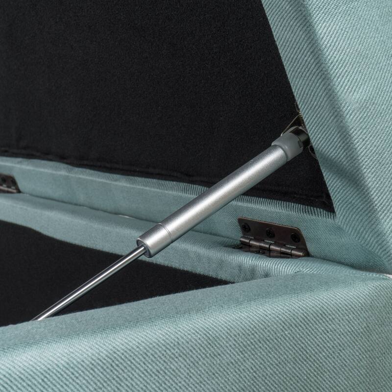 Stylish Padded Seat Storage Bench End of Bed Bench Accent Seat