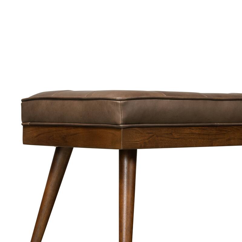 Poly & Bark Luca Bench - Full Grain Genuine Italian Leather