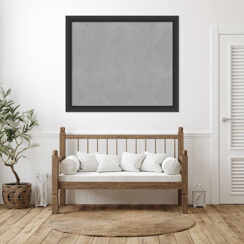 Amanti Art Sloped Black Framed