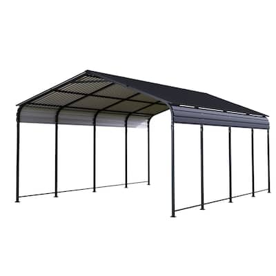 12x20 FT Heavy-Duty Metal Carport