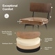 preview thumbnail 80 of 136, 26"/29" Faux Leather Swivel Counter/Bar Stools Set of 2/3