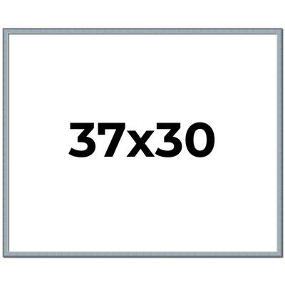 37x30 Frame Rustic Sky Blue Solid Wood Picture Frame | 0.75 Inch