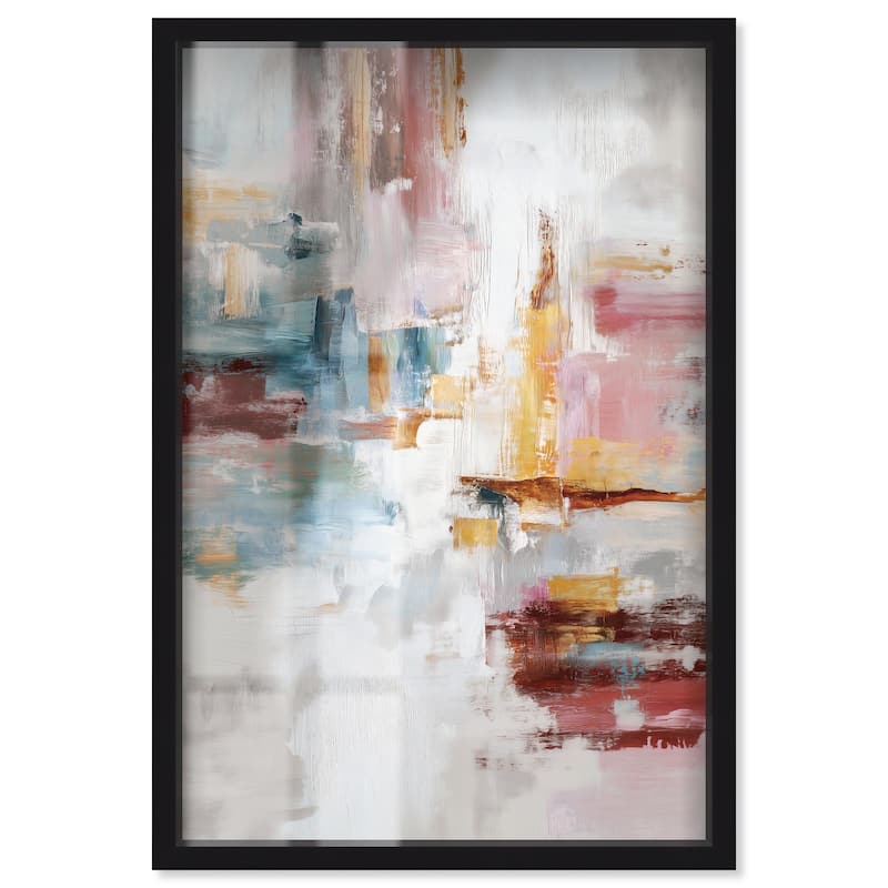 Warmth and cool I Shadowbox by Art Remedy - Black - 10" x 15"