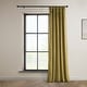 preview thumbnail 60 of 140, Exclusive Fabrics Heritage Plush Velvet Room Darkening Curtain (1 Panel) - Luxurious Single Drapery for Enhanced Room Darkening
