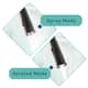 TEHILA Utility Sink Laundry Tub with Black High Arc Faucet and Soap Dispenser