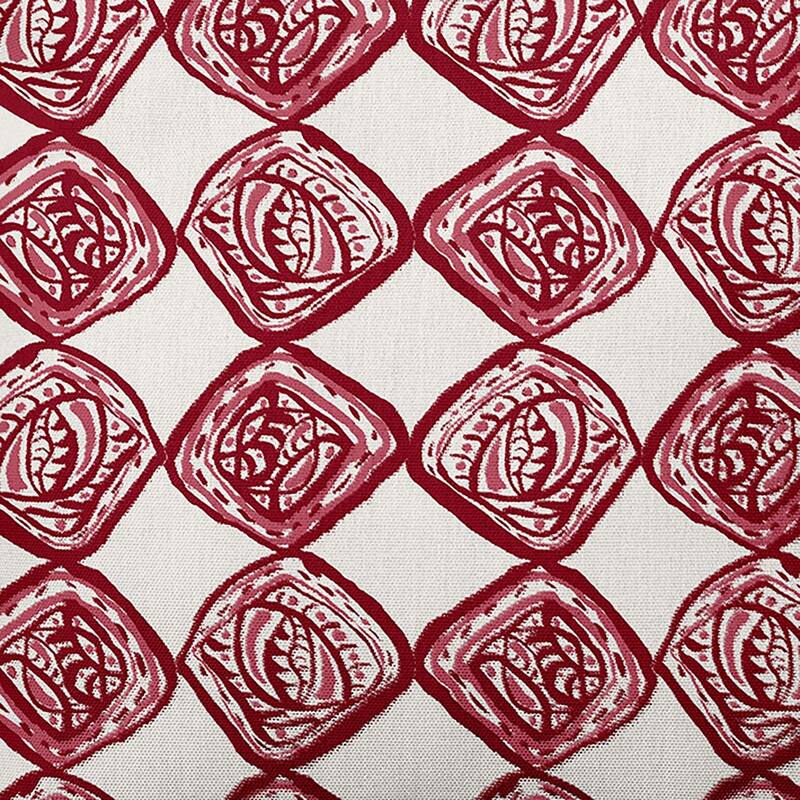 Cowry Check Outdoor Pillow