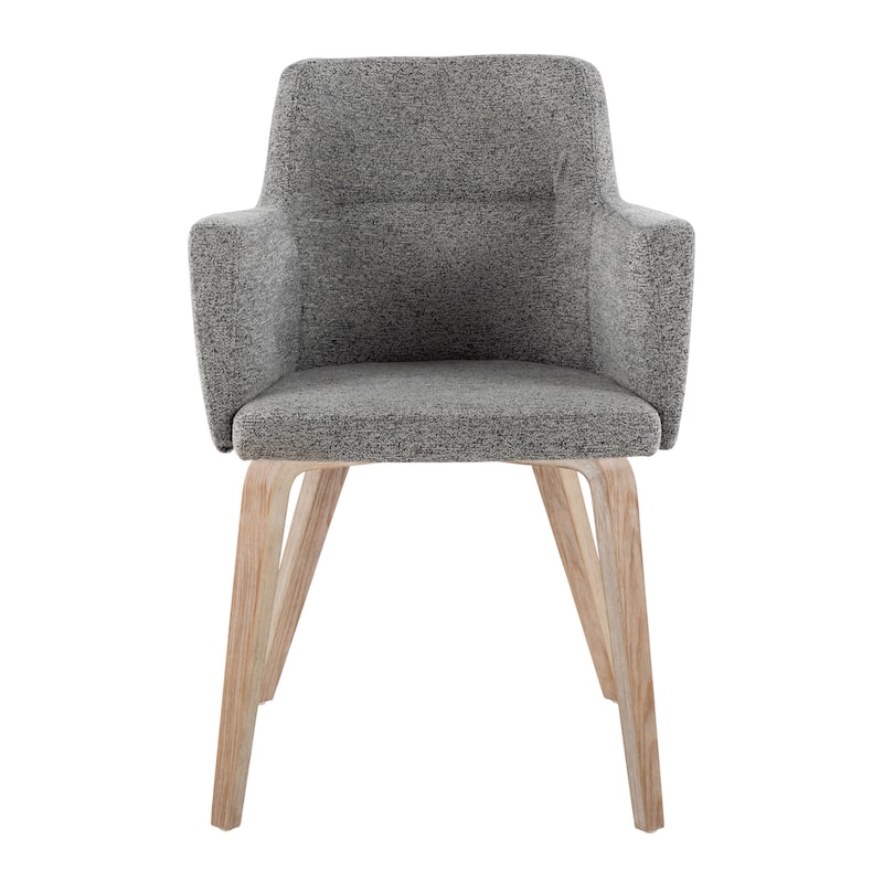 Carson Carrington Duved Dining Chair with Bent Wood Legs (Set of 2)