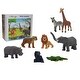 preview thumbnail 1 of 1, Get Ready Kids Wild Animal Playset, 8 Pieces Multi - Kids