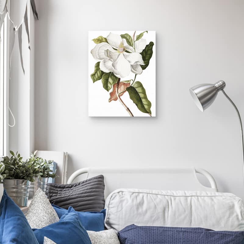 Southern Magnolia Crop Lite by Design Lab Canvas Art Print