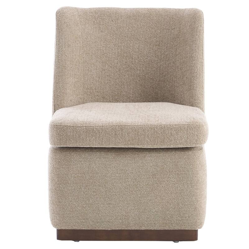 Modern Accent Chair Set of 4, Armless Chairs for Dining Room, Living Room, Bedroom